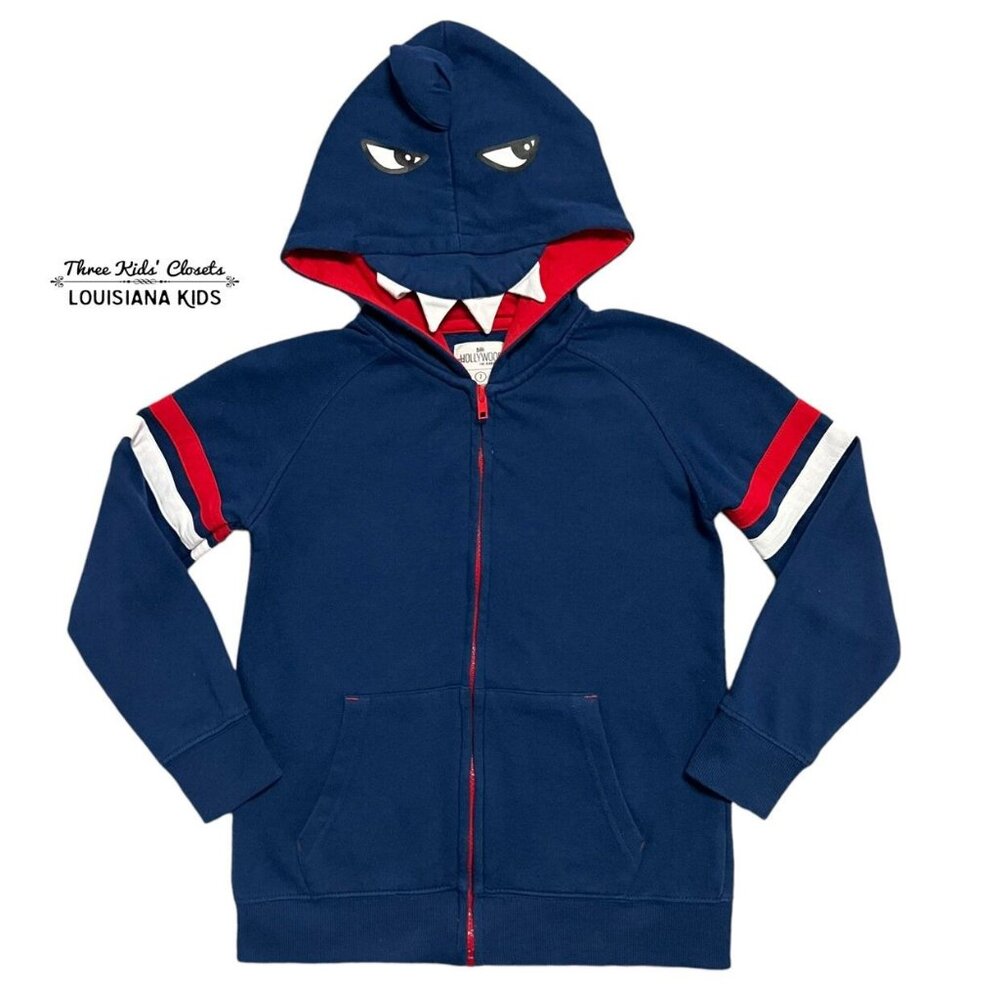 Hollywood The Jean People 7Y Shark Hoodie Jacket